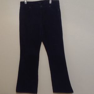 Navy blue corduroy pants